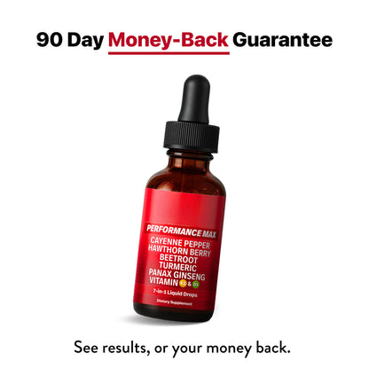 Performance Max™ - Cayenne, Beetroot & Ginseng Liquid Drops