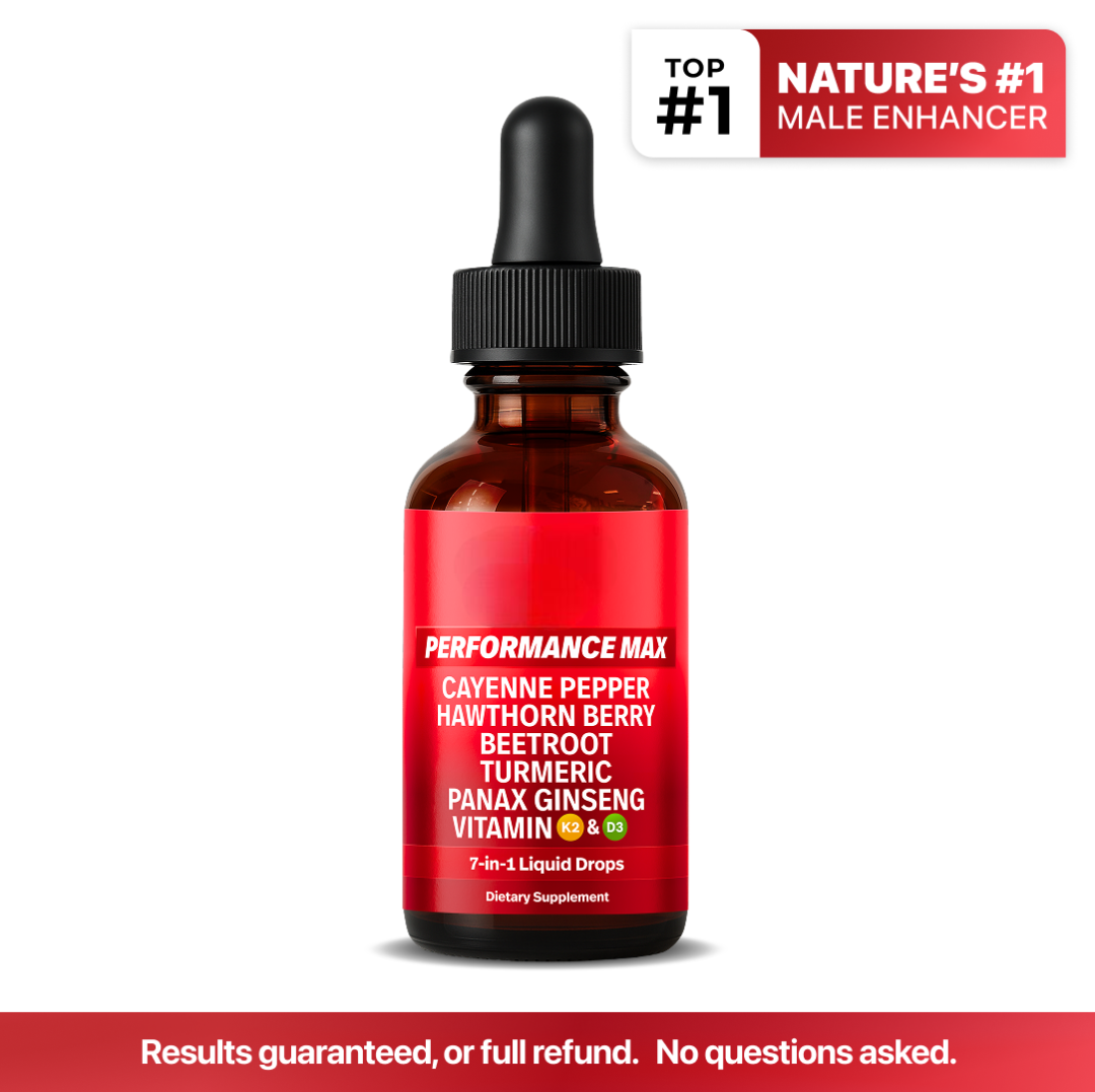 Performance Max™ - Cayenne, Beetroot & Ginseng Liquid Drops