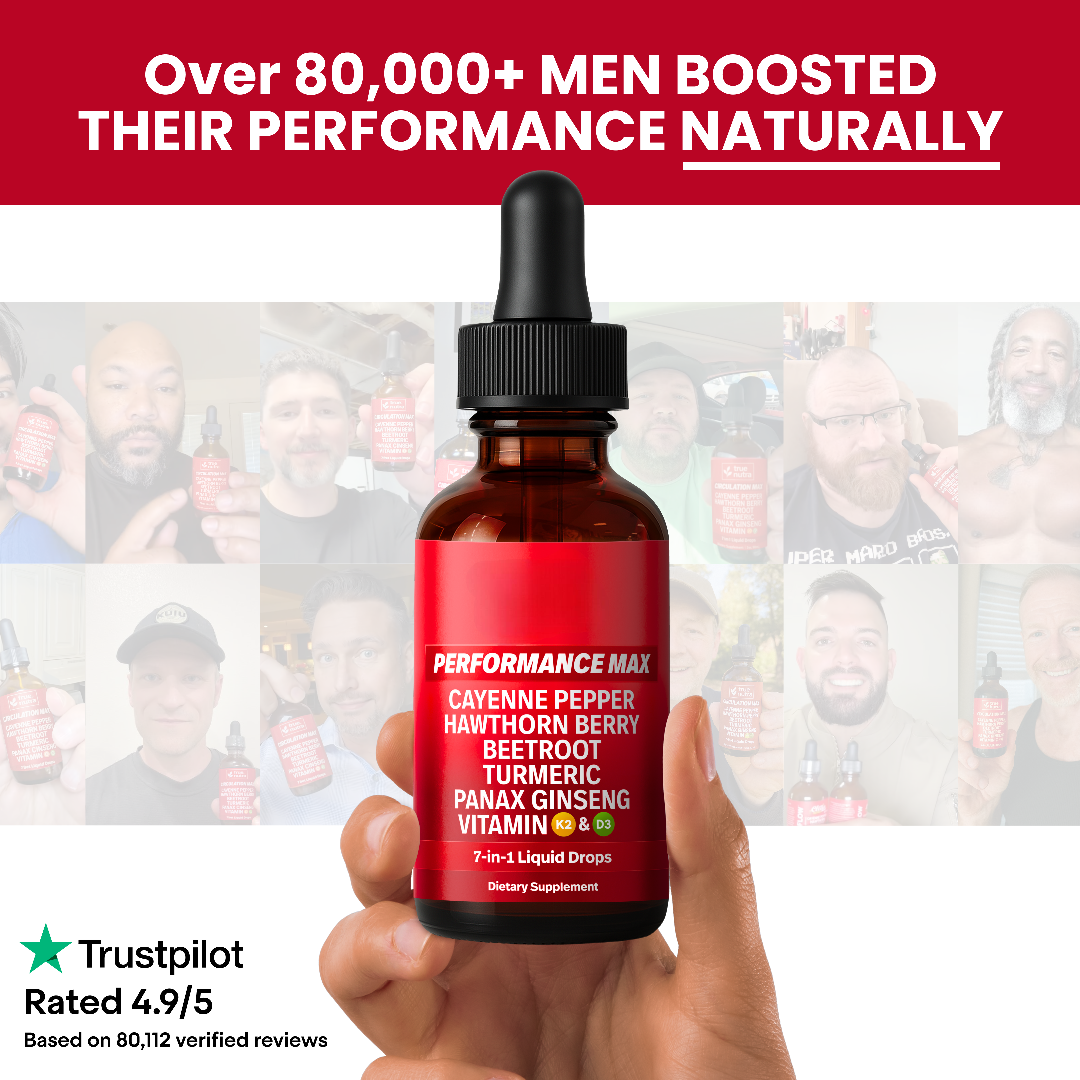 Performance Max™ - Cayenne, Beetroot & Ginseng Liquid Drops