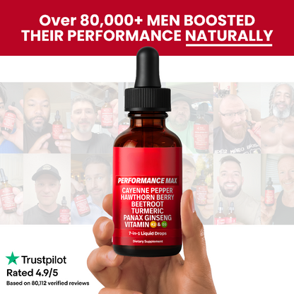 Performance Max™ - Cayenne, Beetroot & Ginseng Liquid Drops