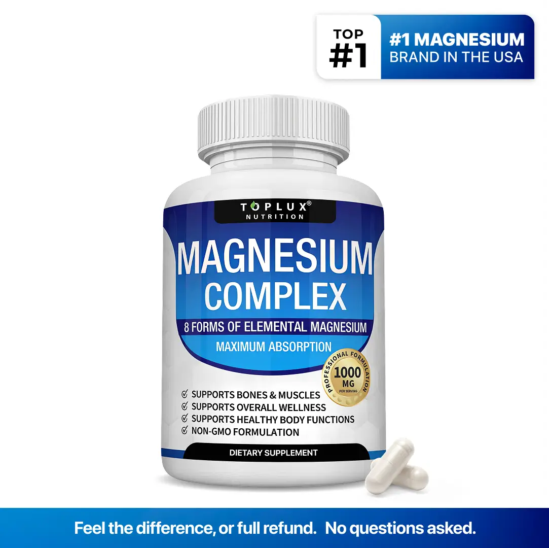8-in-1 Magnesium Complex 1000mg Capsules