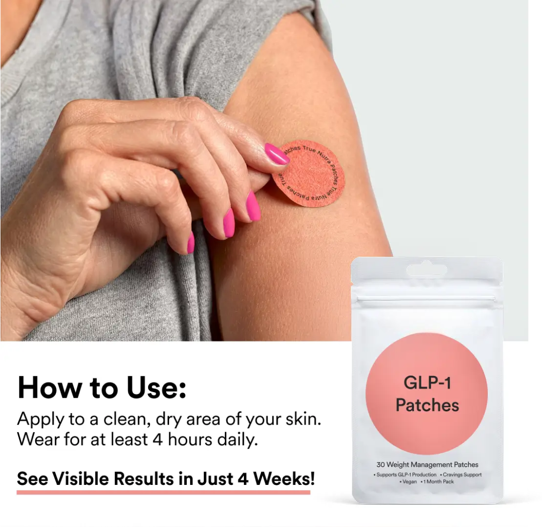 Natural Weight Management Patches - Appetite Control & Craving Support