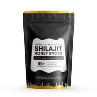 Himalayan Shilajit Honey Sticks - Energy & Wellness Support