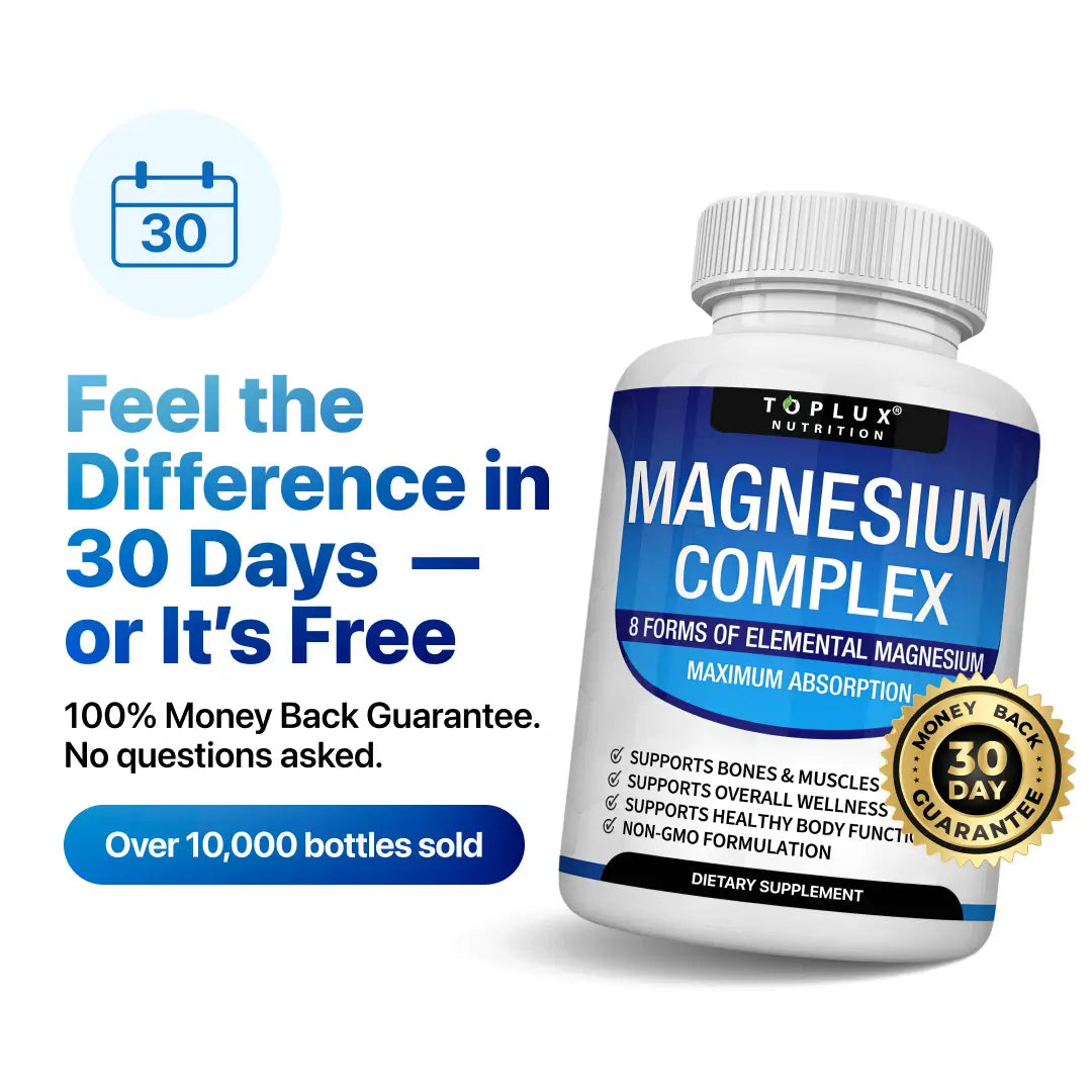8-in-1 Magnesium Complex 1000mg Capsules