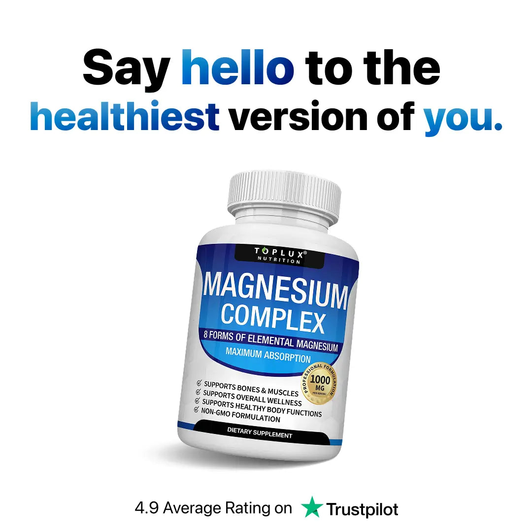 8-in-1 Magnesium Complex 1000mg Capsules