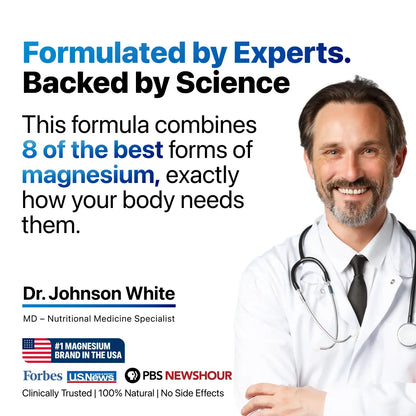 8-in-1 Magnesium Complex 1000mg Capsules