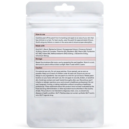 Natural Weight Management Patches - Appetite Control & Craving Support