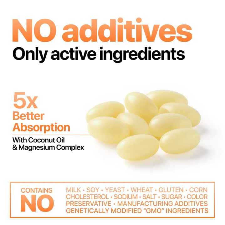 Vitamin D3 10,000 IU & K2 300mcg with Magnesium